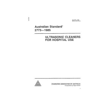 AS 2773-1985 [ Superseded ]