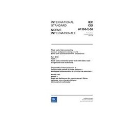 IEC 61300-2-50 Ed. 1.0 b:2007
