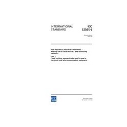 IEC 62025-1 Ed. 2.0 en:2007