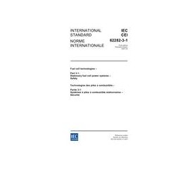 IEC 62282-3-1 Ed. 1.0 b:2007