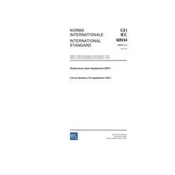 IEC 60934 Ed. 3.1 b:2007