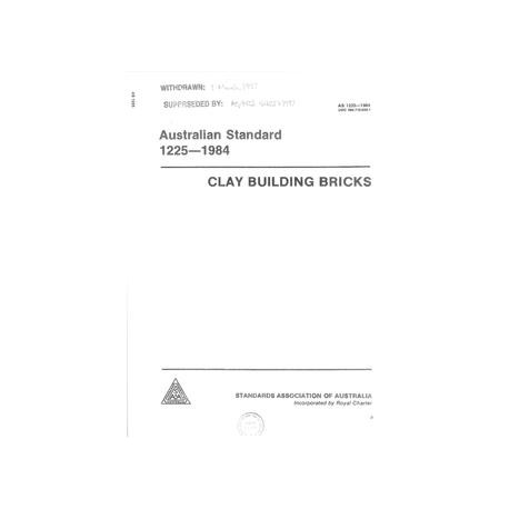 AS 1225-1984 [ Superseded ]