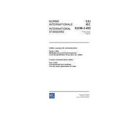 IEC 61196-1-203 Ed. 1.0 b:2007