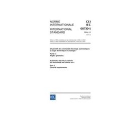 IEC 60730-1 Ed. 3.2 b:2007