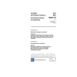 IEC 60034-14 Amd.1 Ed. 3.0 b:2007