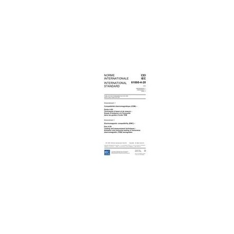 IEC 61000-4-20 Amd.1 Ed. 1.0 b:2006