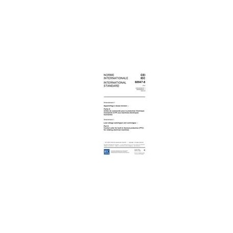 IEC 60947-8 Amd.1 Ed. 1.0 b:2006