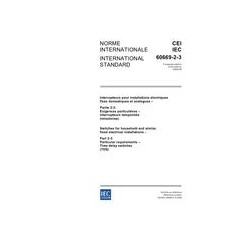 IEC 60669-2-3 Ed. 3.0 b:2006