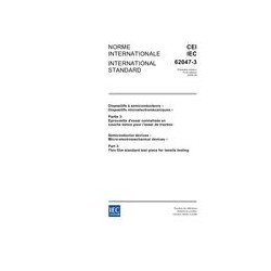 IEC 62047-3 Ed. 1.0 b:2006