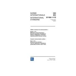 IEC 61196-1-115 Ed. 1.0 b:2006
