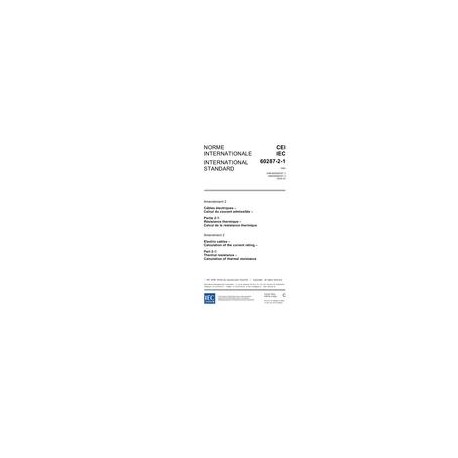 IEC 60287-2-1 Amd.2 Ed. 1.0 b:2006