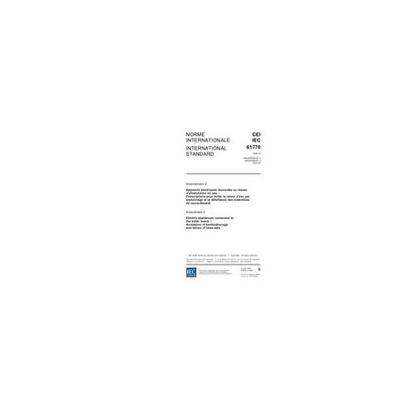 IEC 61770 Amd.2 Ed. 1.0 b:2006