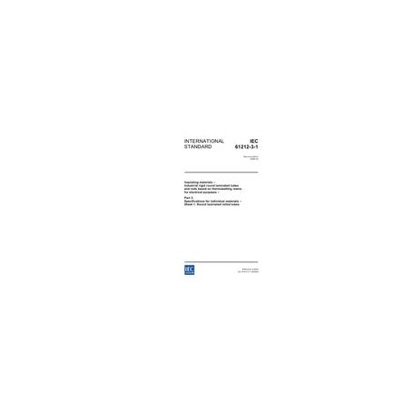 IEC 61212-3-1 Ed. 2.0 en:2006