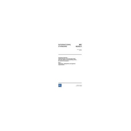 IEC 61212-1 Ed. 2.0 en:2006