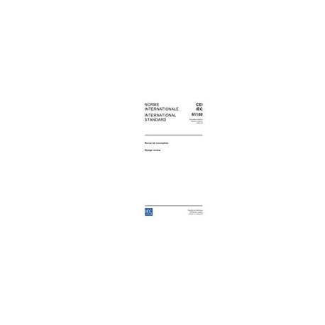 IEC 61160 Ed. 2.0 b:2006
