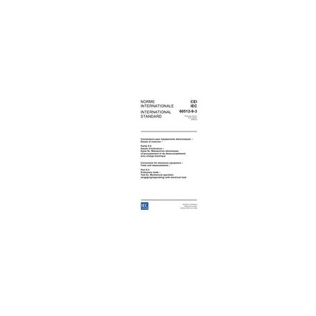 IEC 60512-9-3 Ed. 1.0 b:2006