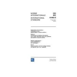 IEC 61992-5 Ed. 1.0 b:2006