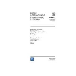 IEC 61992-1 Ed. 2.0 b:2006