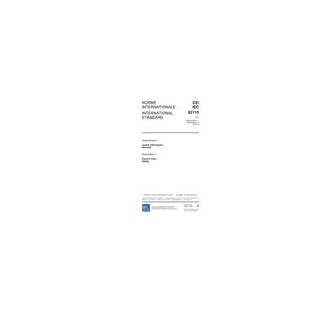 IEC 62115 Amd.1 Ed. 1.0 b:2005