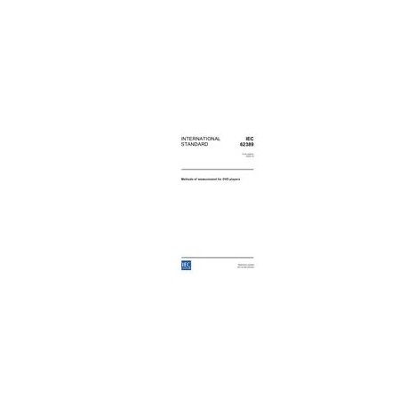 IEC 62389 Ed. 1.0 en:2005