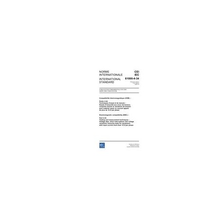 IEC 61000-4-34 Ed. 1.0 b:2005
