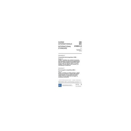 IEC 61000-3-3 Amd.2 Ed. 1.0 b:2005