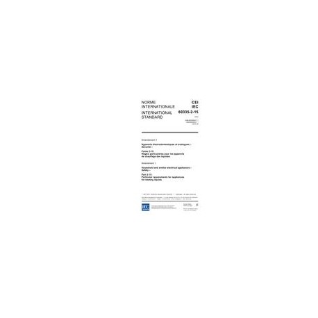 IEC 60335-2-15 Amd.1 Ed. 5.0 b:2005