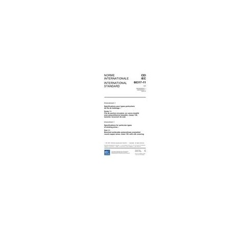 IEC 60317-11 Amd.1 Ed. 3.0 b:2005