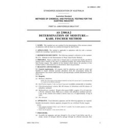 AS 2300.8.2-1983 [ Superseded ]