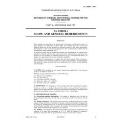 AS 2300.8.1-1983 [ Superseded ]