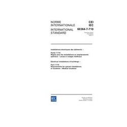 IEC 60364-7-710 Ed. 1.0 b:2002