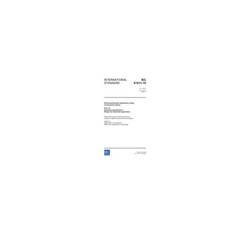 IEC 61811-10 Ed. 1.0 en:2002