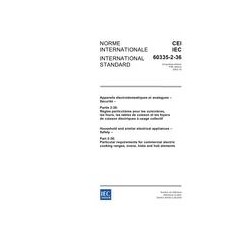 IEC 60335-2-36 Ed. 5.0 b:2002
