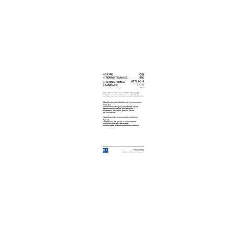 IEC 60721-3-3 Ed. 2.2 b:2002