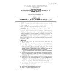 AS 2300.8.6-1983 [ Superseded ]