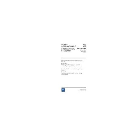 IEC 60335-2-61 Ed. 2.0 b:2002