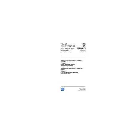 IEC 60335-2-74 Ed. 2.0 b:2002
