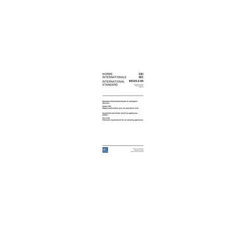 IEC 60335-2-65 Ed. 2.0 b:2002