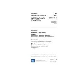 IEC 60947-4-1 Amd.1 Ed. 2.0 b:2002