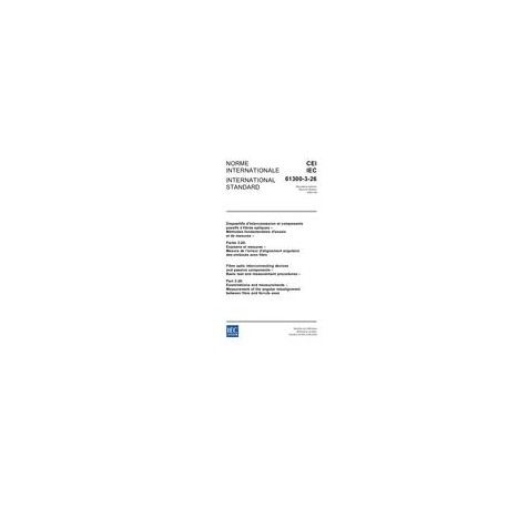 IEC 61300-3-26 Ed. 2.0 b:2002