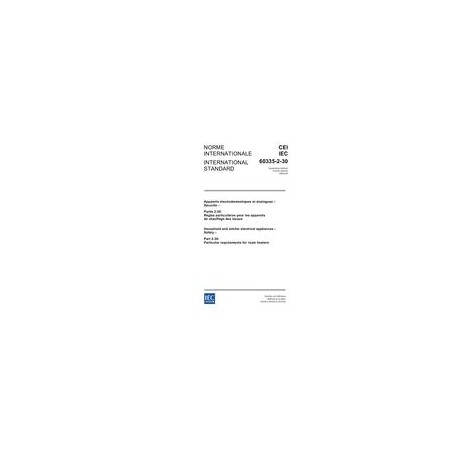 IEC 60335-2-30 Ed. 4.0 b:2002
