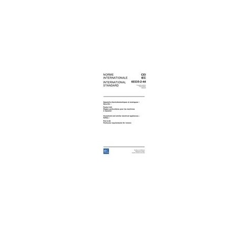 IEC 60335-2-44 Ed. 3.0 b:2002