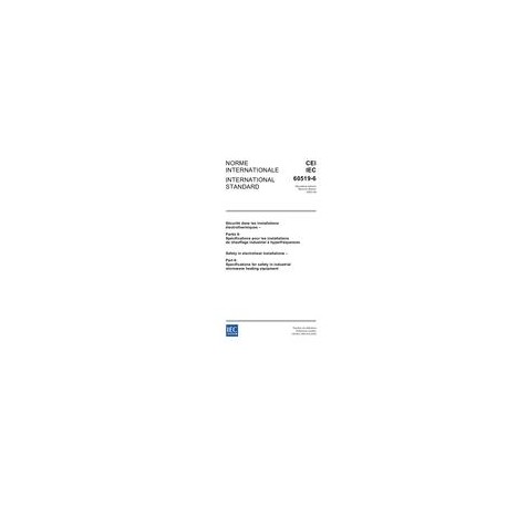IEC 60519-6 Ed. 2.0 b:2002