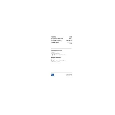 IEC 60352-7 Ed. 1.0 b:2002