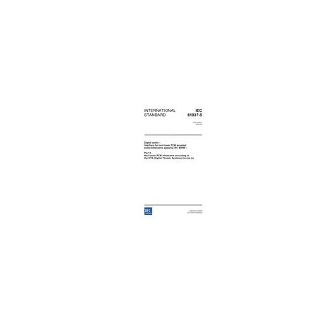 IEC 61937-5 Ed. 1.0 en:2002