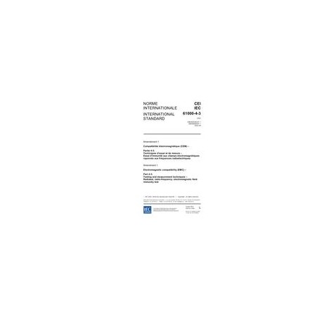 IEC 61000-4-3 Amd.1 Ed. 2.0 b:2002
