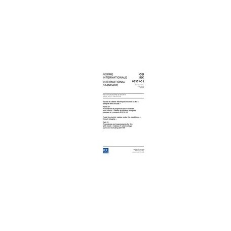 IEC 60331-31 Ed. 1.0 b:2002
