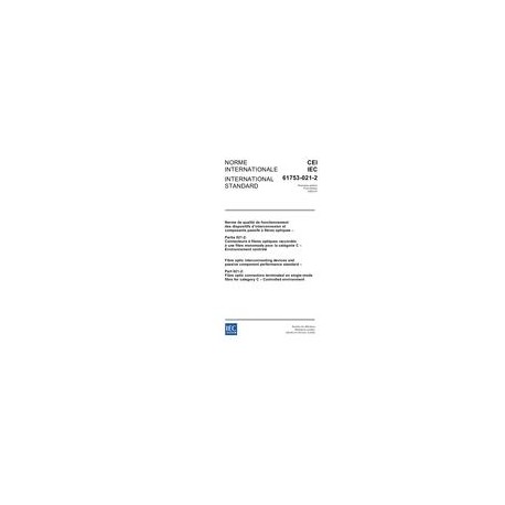 IEC 61753-021-2 Ed. 1.0 b:2002