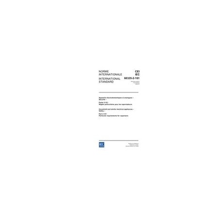 IEC 60335-2-101 Ed. 1.0 b:2002