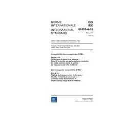 IEC 61000-4-16 Ed. 1.1 b:2002